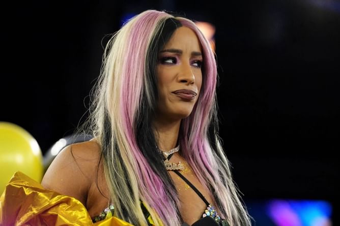 AEW champion reacts to Mercedes Mone's cryptic post after All Out with a one-word message