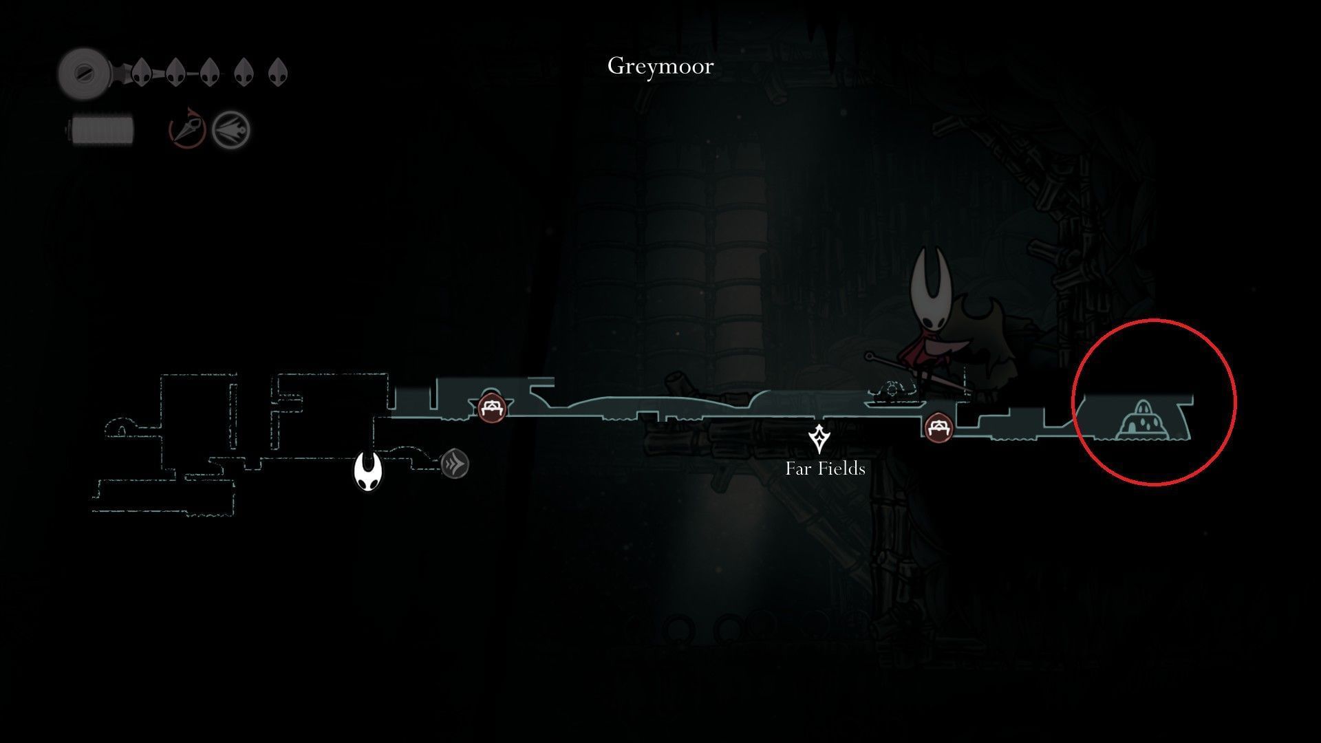Find the Crawfather in Greymoor (Image via Team Cherry)