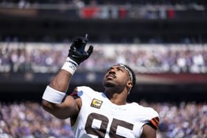 "Sh*t's embarrassing": Myles Garrett doesn't mince words on Browns' second-half meltdown vs. Ravens in 41-17 loss