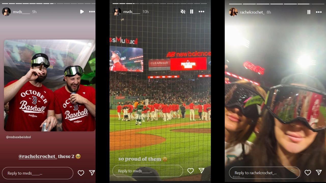 Screenshots of Madalana and Rachel Crochet&#039;s Instagram Stories (Images from - Instagram.com/@mvds_____ IG Stories, Instagram.com/@rachelcrochet_ IG Stories)
