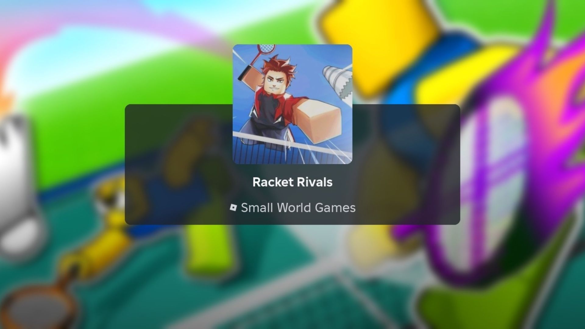 Racket Rivals game Roblox (Image via Roblox)