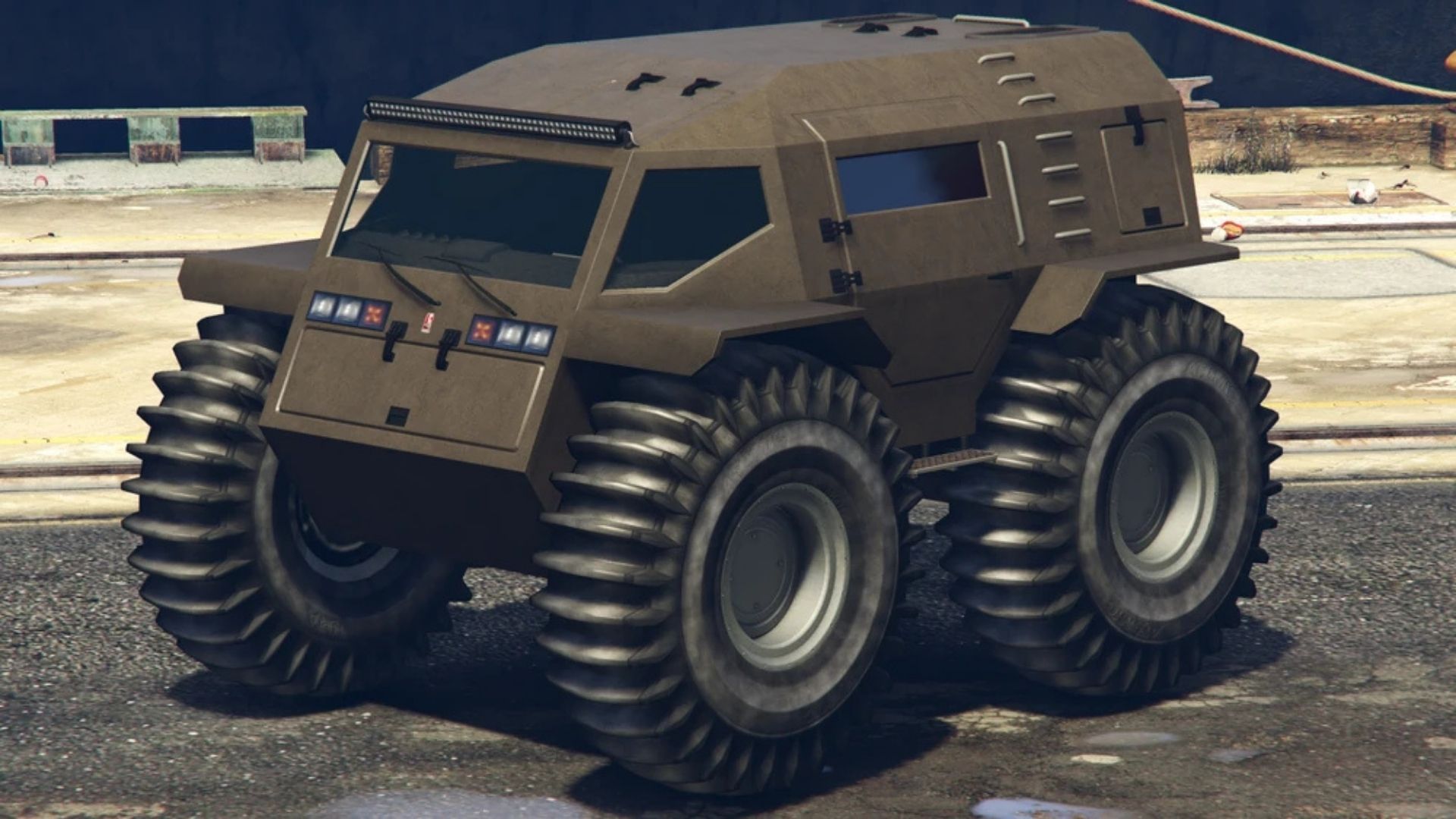 GTA Online offers better vehicles to help you forget this abomination exists (Image via Rockstar Games)