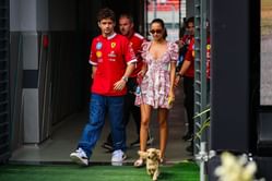 Watch: Charles Leclerc shows off his luxurious yacht with girlfriend Alexandra Saint Mleux and dog Leo