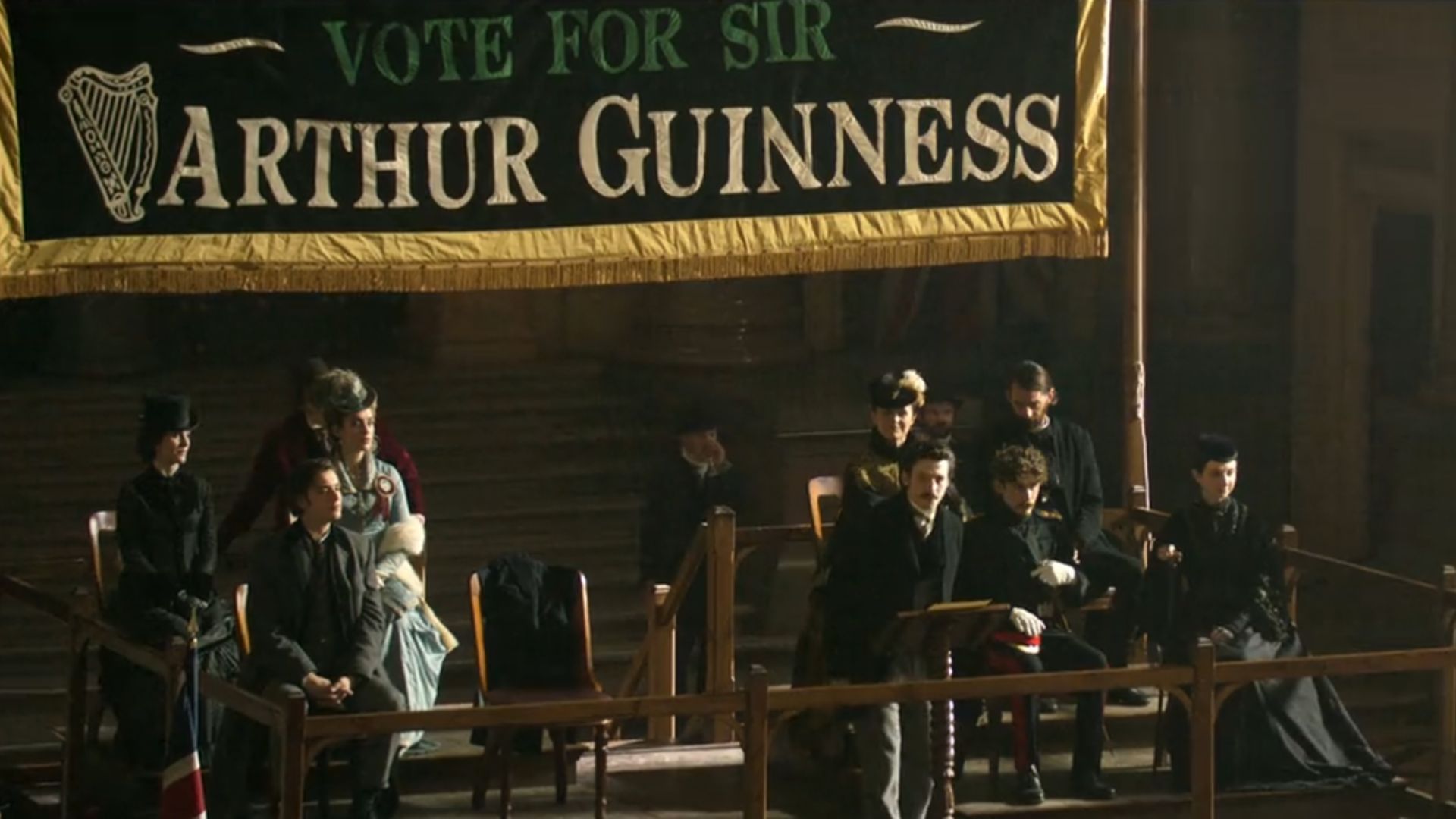 A still from House of Guinness season 1 (Image via Netflix)