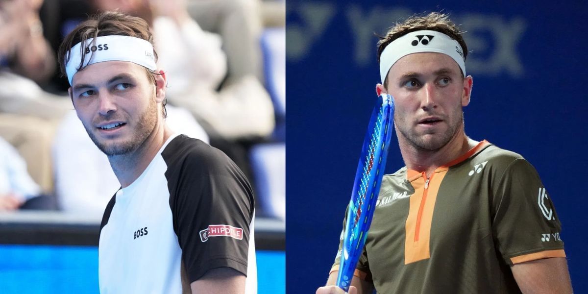 Taylor Fritz and Casper Ruud are the two top seeds in action at Japan Open 2025 Day 5 | image Source: Getty