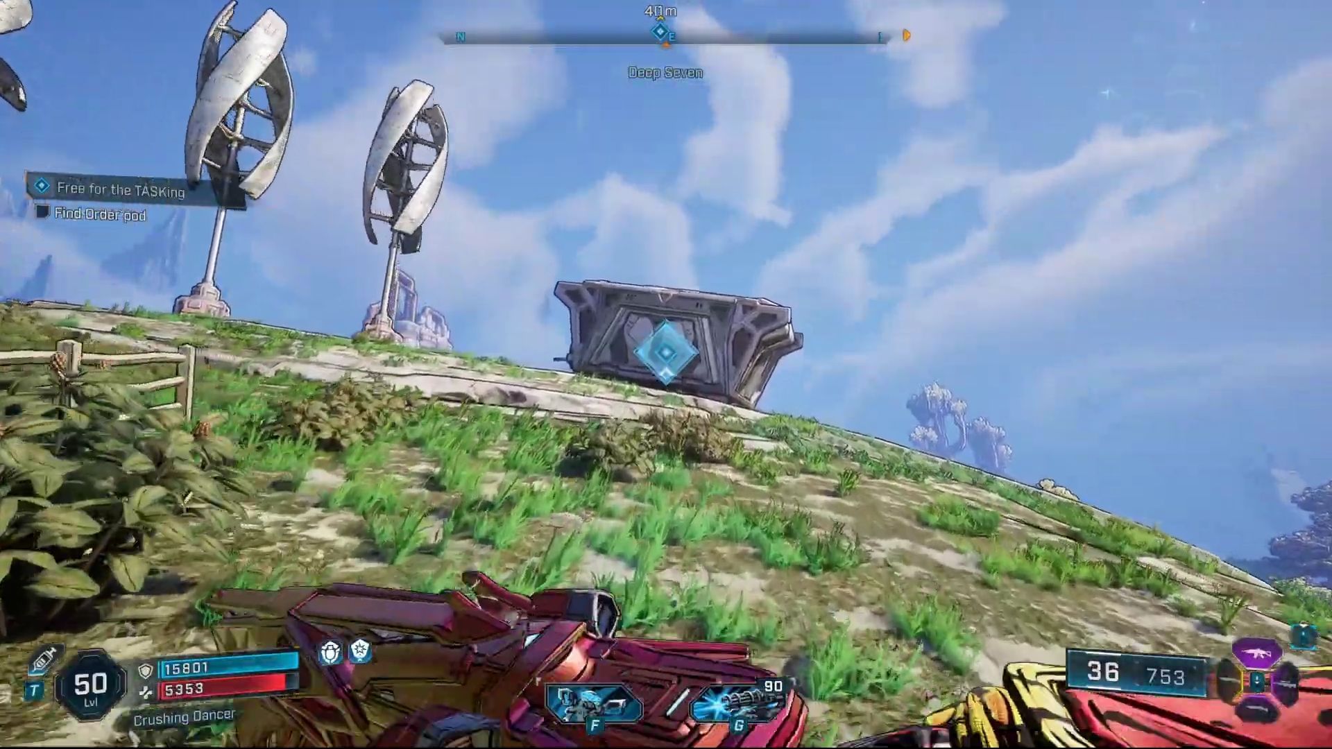 Order Pod can be located with quest marker on map (Image via Youtube/@WoWQuest)