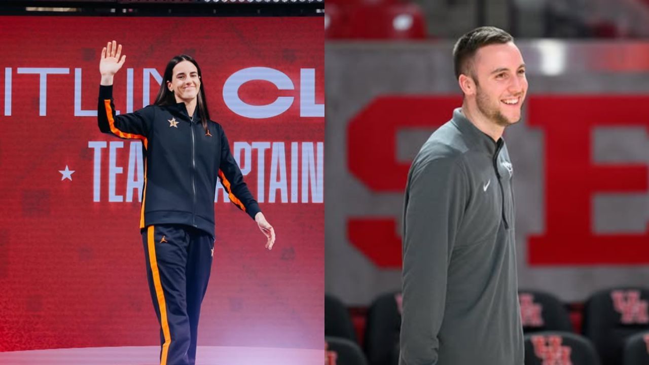 Caitlin Clark and boyfriend Connor McCaffery adorably try talking to each other after distant seating situation in Fever's Game 2 win