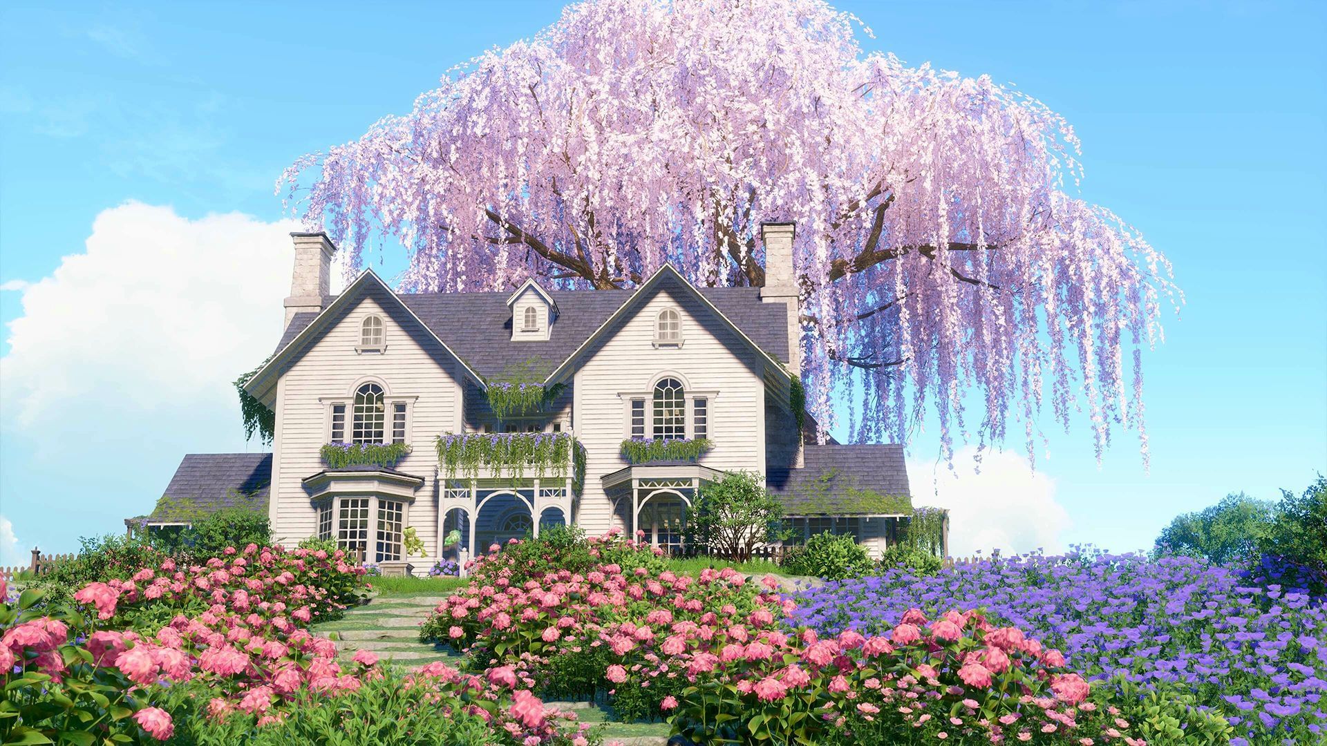Guide on accessing the Home system in Infinity Nikki 1.9 (Image via Sportskeeda Gaming/Infold Games)
