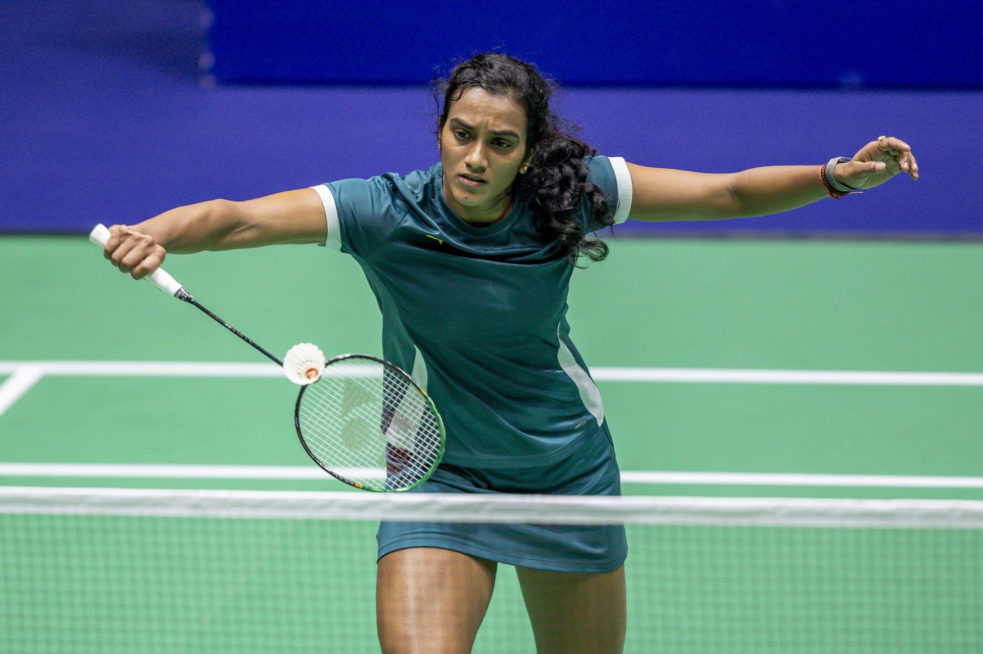 Sindhu at the Hong Kong Open 2025 (Image Source: Getty)