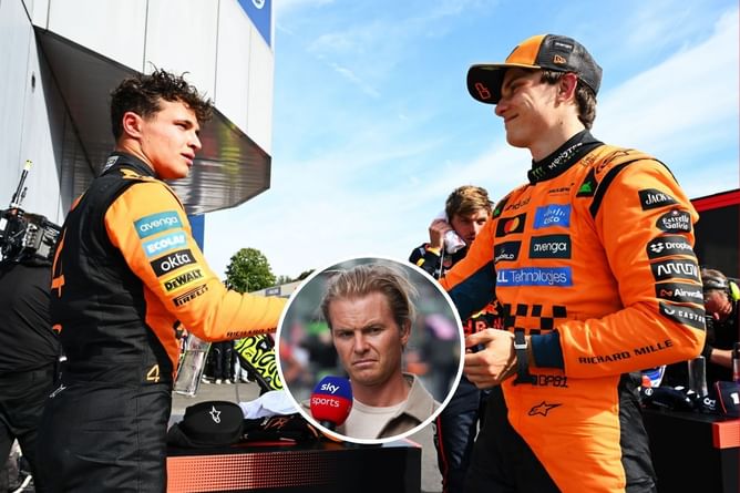 Nico Rosberg gives his verdict on McLaren's call to swap Lando Norris and Oscar Piastri in the F1 Italian GP