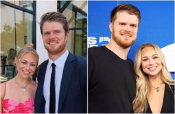 Sam Darnold's fiancée Katie Hoofnagle admits her increasing heart rate during Seahawks QB's debut vs. 49ers in Seattle