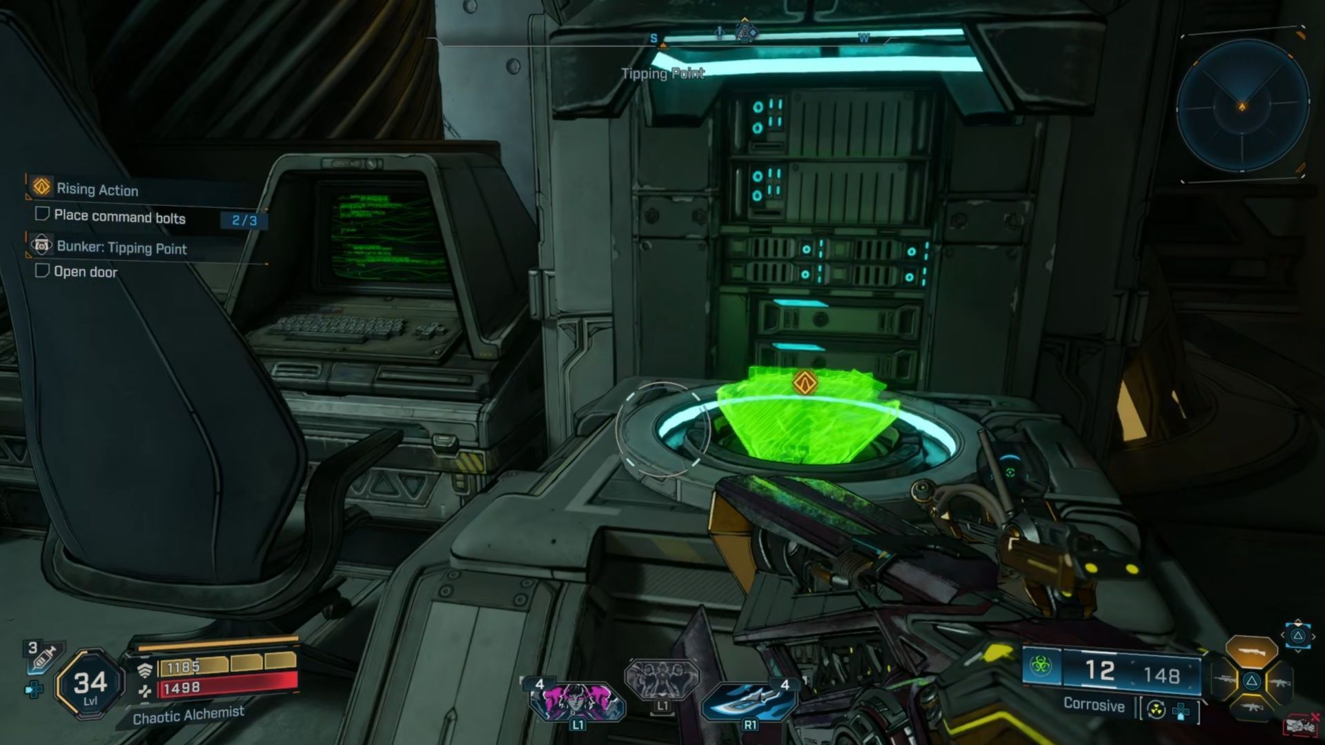 Just place the Command Bolts and listen to Zadra&#039;s tale (Image via 2K Games)