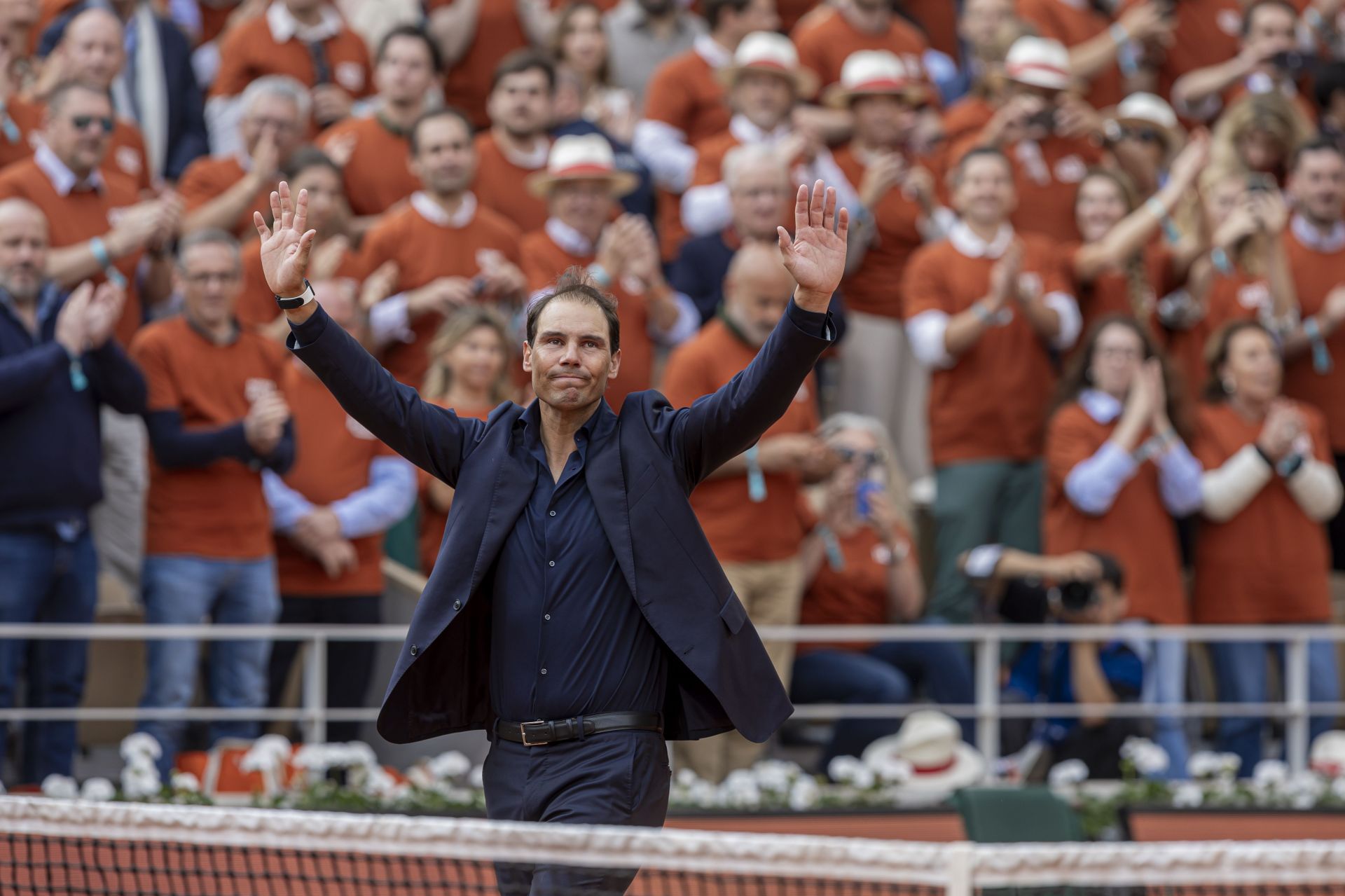 Rafael Nadal at the 2025 French Open - Day One - Source: Getty