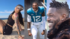 "N*gga just look annoying": Antonio Brown takes aim at Travis Hunter 5 days after calling Jaguars star's wife Leanna Lenee 'ugly'