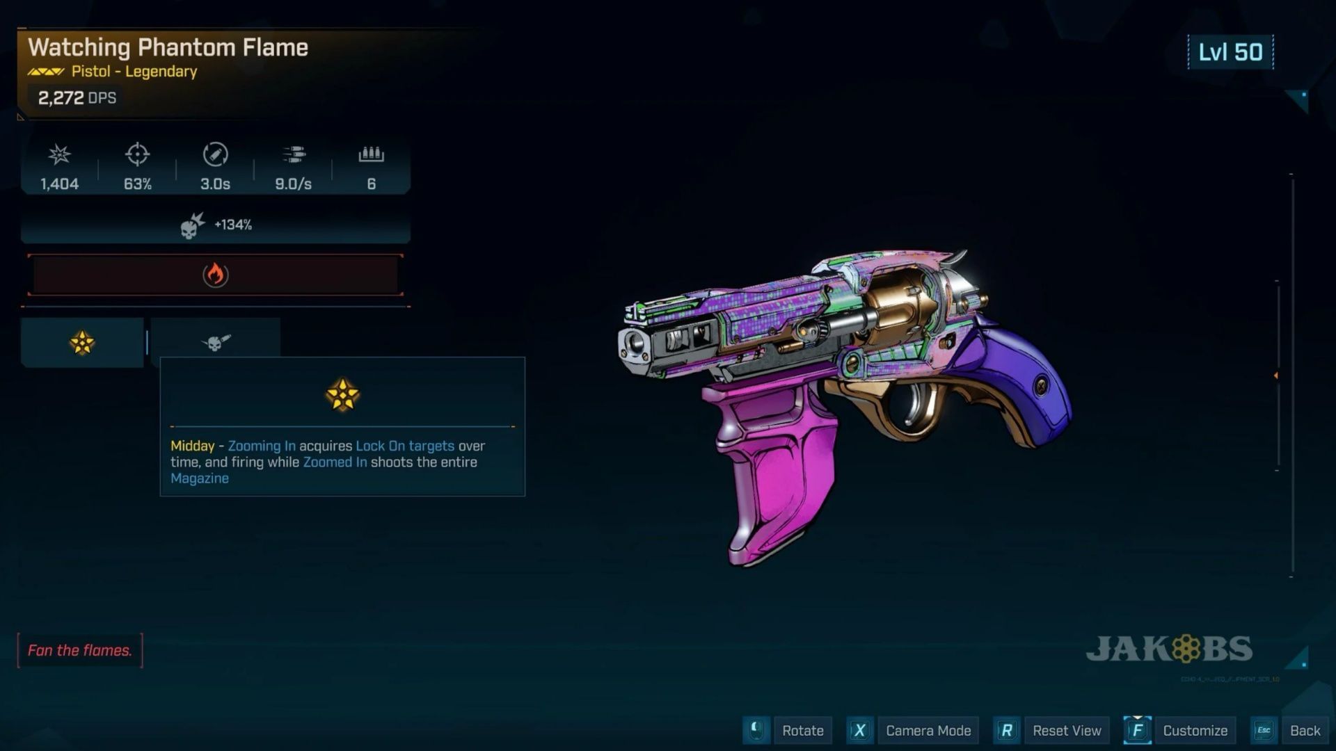 Any legendary can have this skin, but it&#039;s all a matter of luck, and the right difficulty settings (Image via 2K Games)