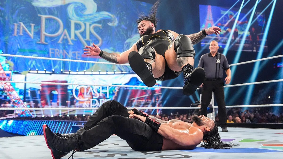Reigns vs Reed at tonight&#039;s PLE [Image via WWE.com]