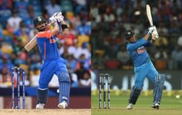Virat Kohli vs MS Dhoni - comparing their stats in the Asia Cup