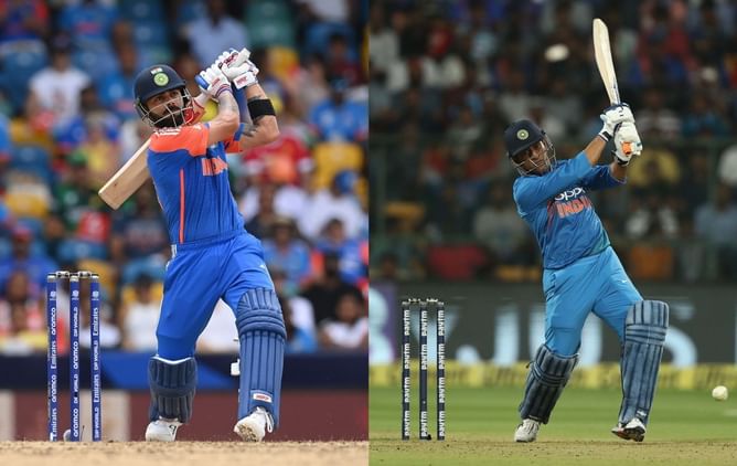 Virat Kohli vs MS Dhoni - comparing their stats in the Asia Cup