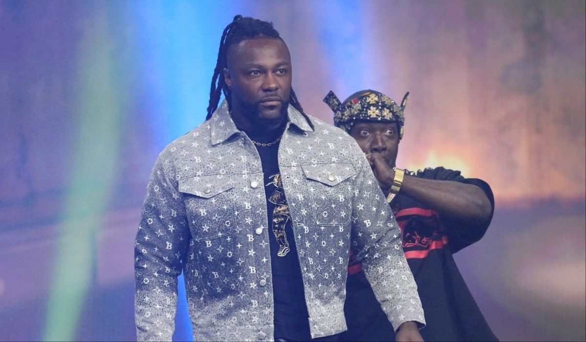 Swerve Strickland roots for current WWE superstar. (Image via X/@swerveconfident)