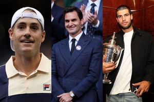 "Roger Federer did not do a good job... Awful" - John Isner teases Swiss legend about his once-blonde look after Carlos Alcaraz's viral new haircut