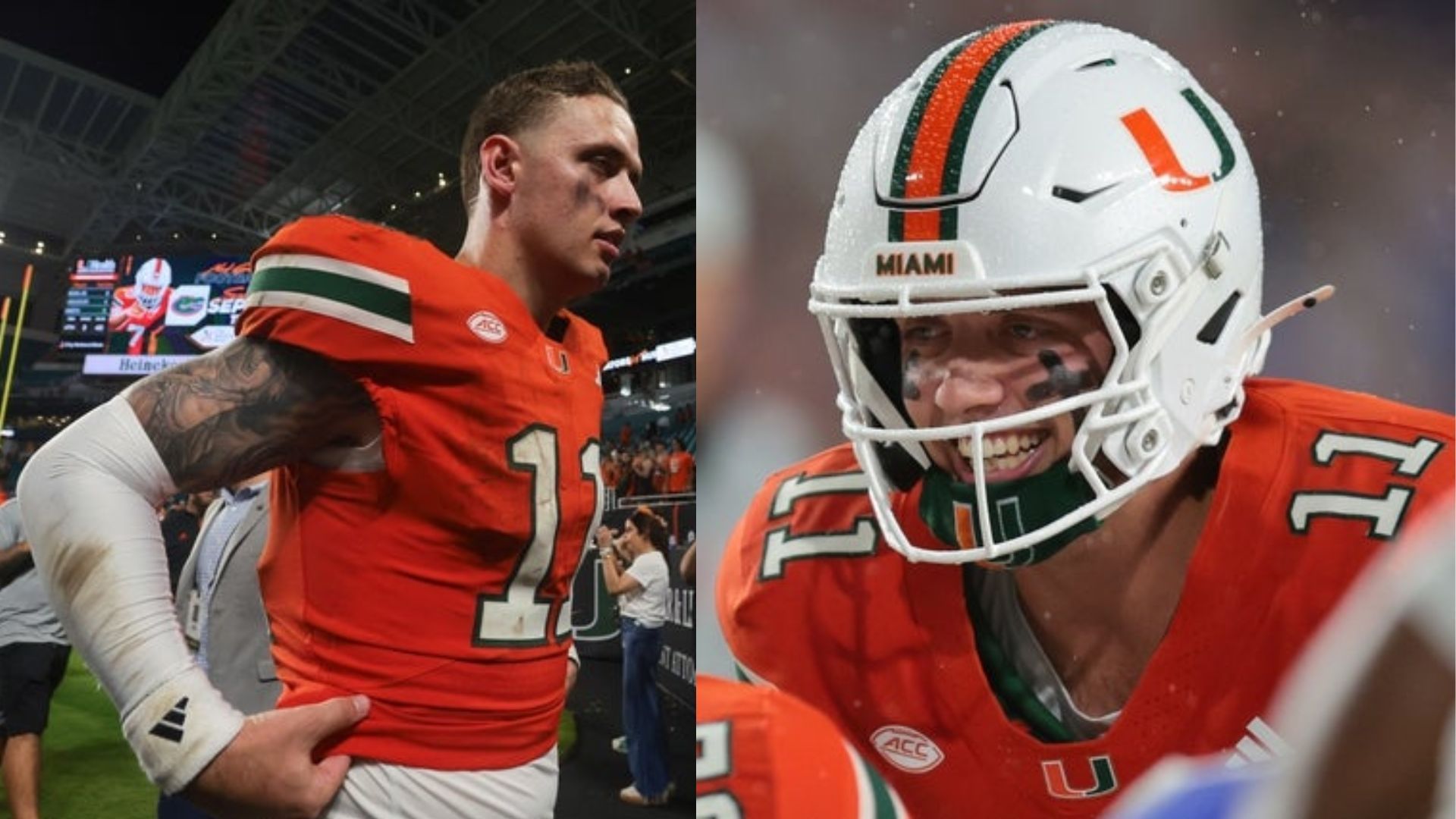 Miami quarterback Carson Beck (Image Source: IMAGN)