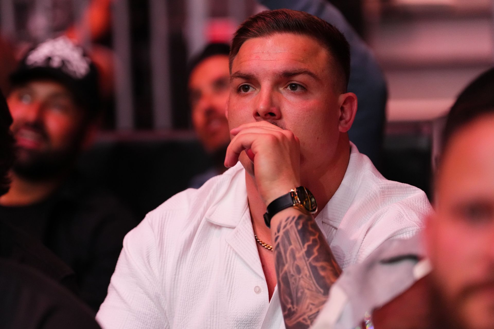 Wyatt Hendrickson talks about wearing the American flag while wrestling [Image Source : Getty] 