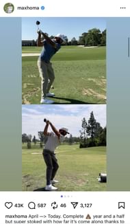 Homa via Instagram _ Source: Instagram/@maxhoma