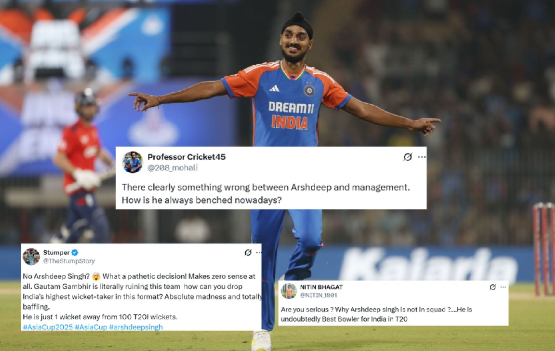 [Image Credit: Getty, @NITIN_1801, @TheStumpStory, @208_mohali X handles]