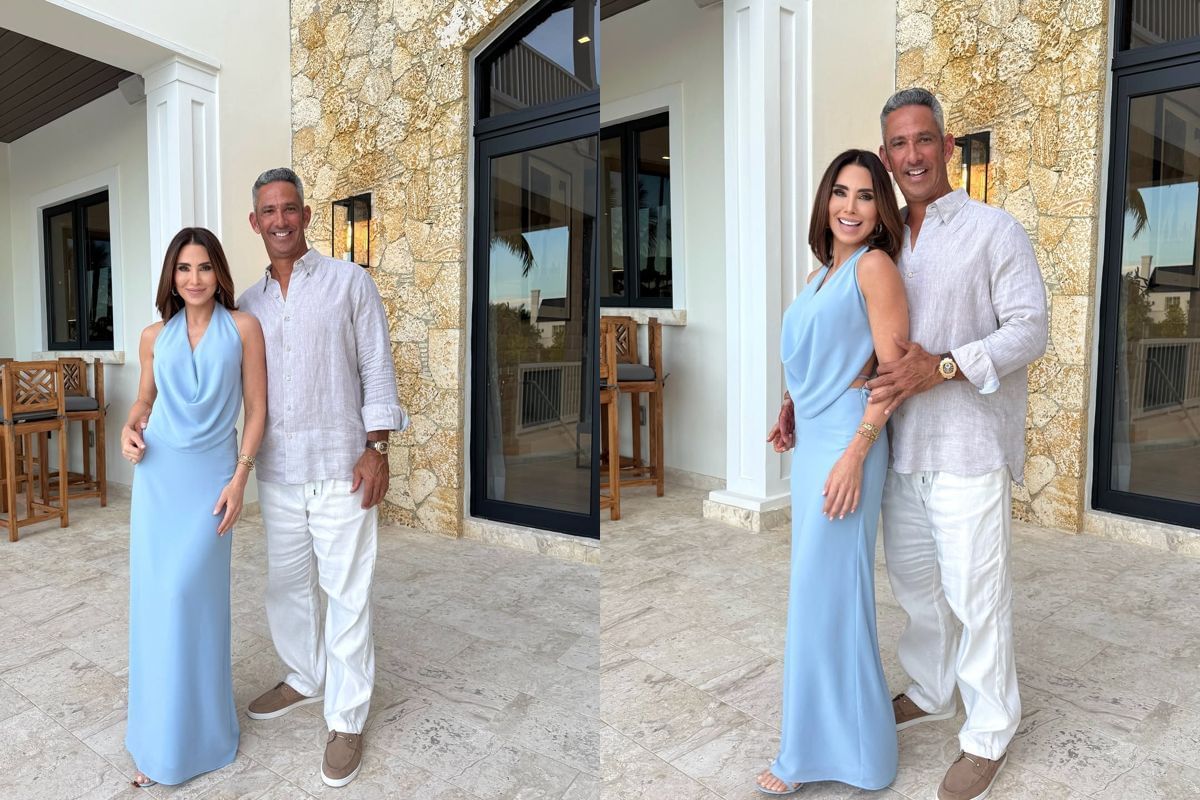 Jorge Posada with his wife Laura..(@lauraposadalifestyle/Instagram)