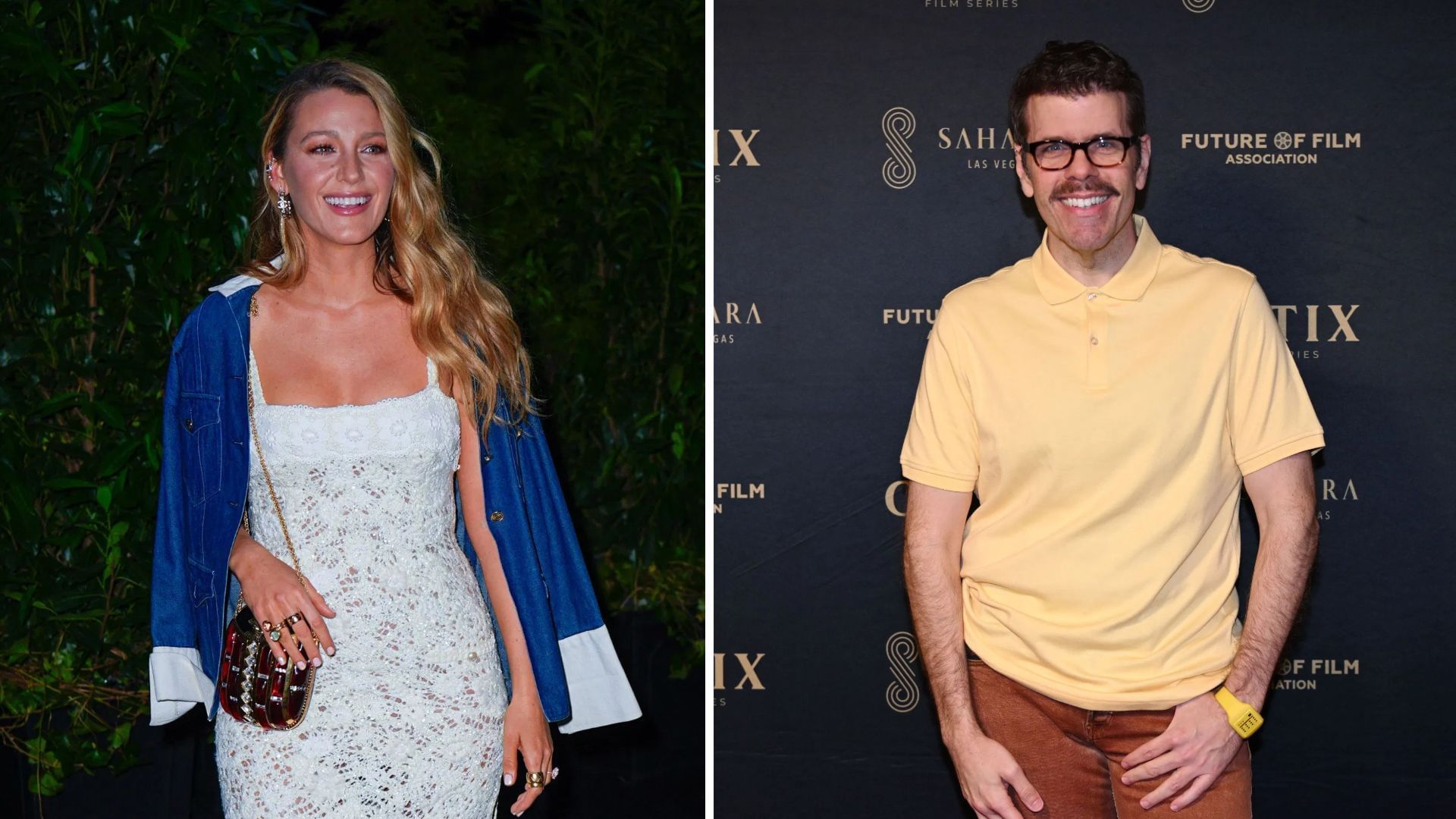 Blake Lively and Perez Hilton (Image via Getty)