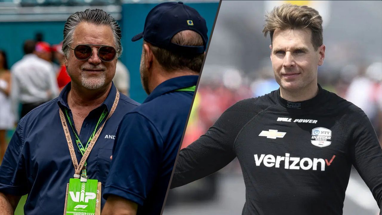 Michael Andretti (L) and Will Power (R) | Image via Getty