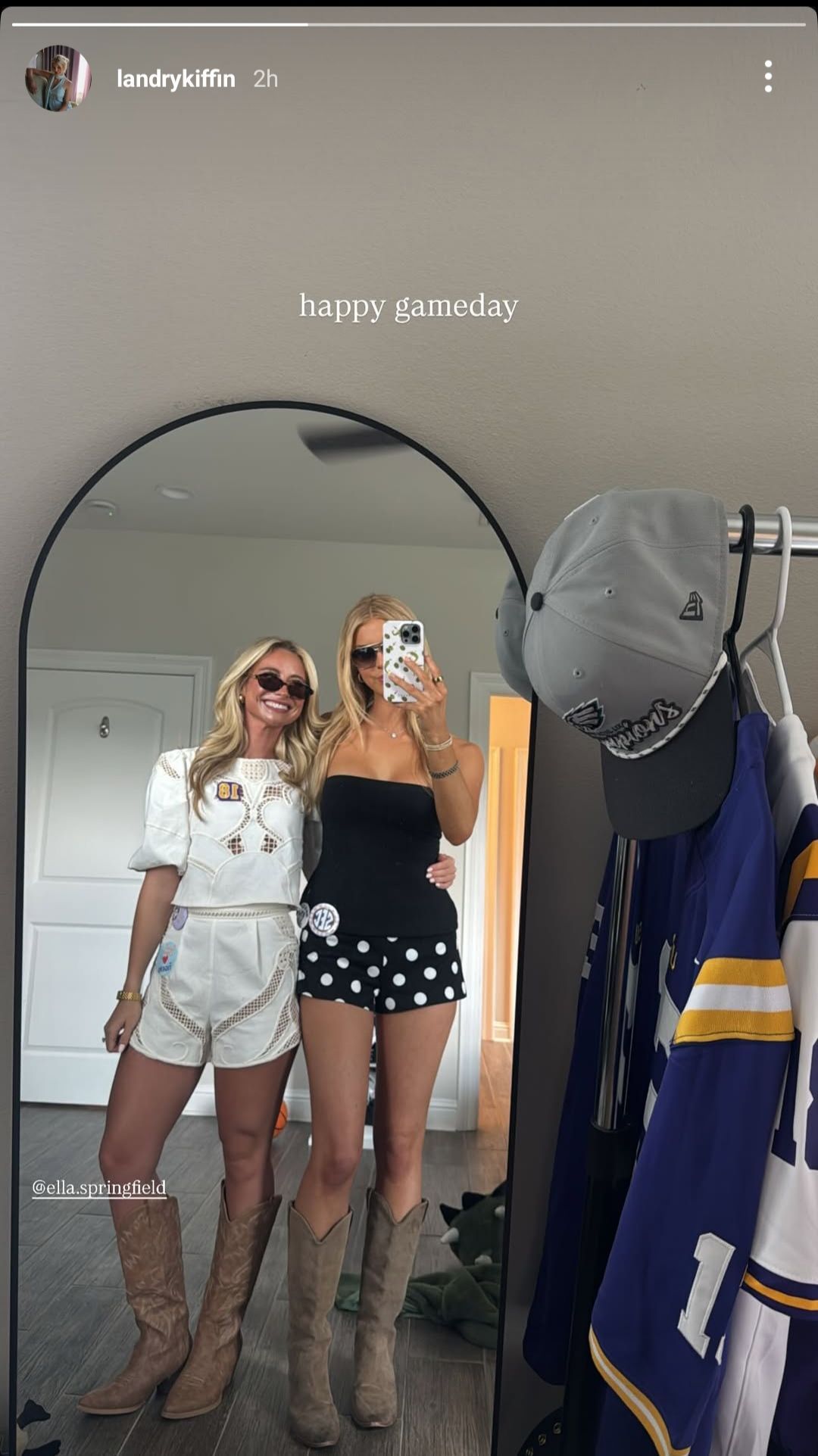 Landry&#039;s IG stories