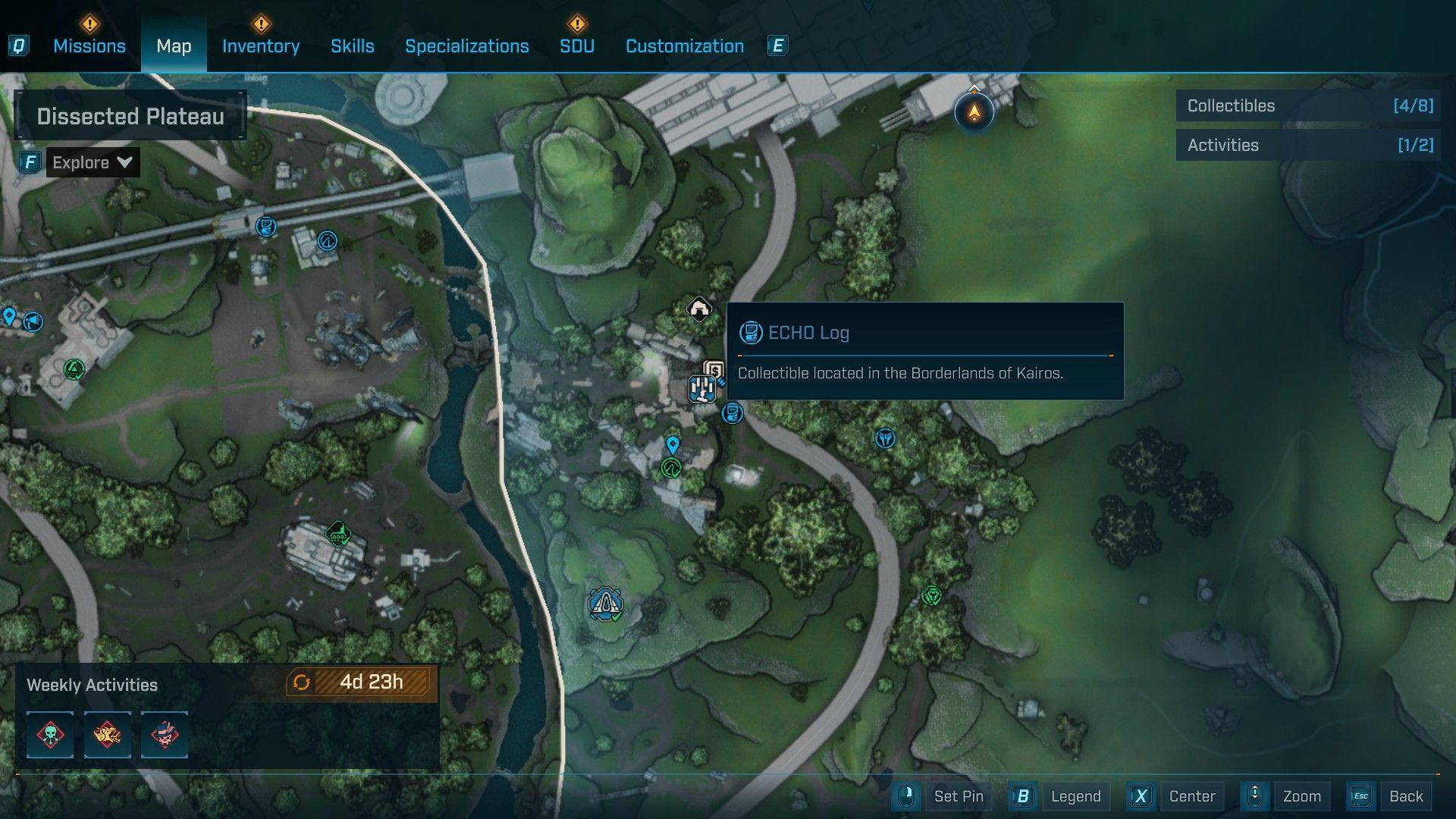 Fast travel to Zadra&#039;s Backup Plan (Image via 2K)