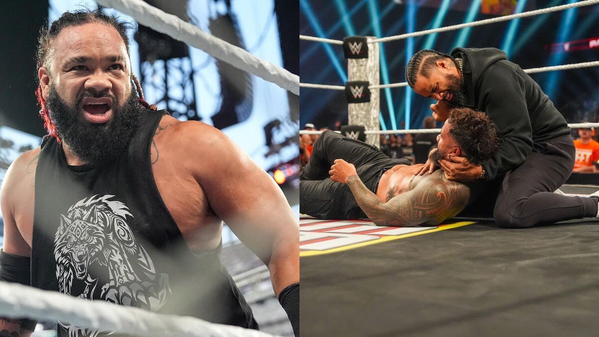 Jacob Fatu (left), The Usos (right) [Images via WWE.com]