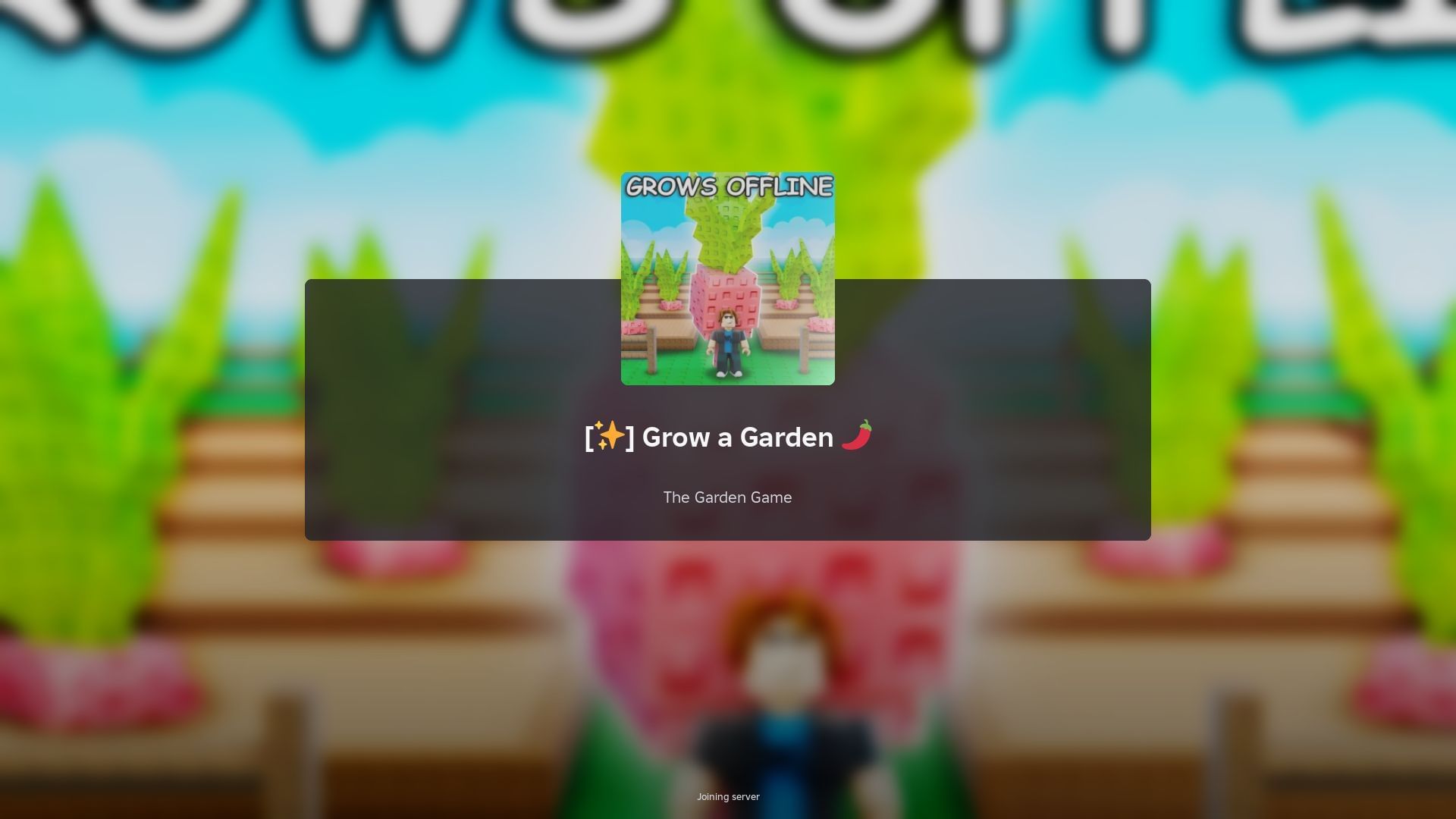 Roblox Grow a Garden