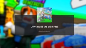 Don't Wake the Brainrots stealing guide