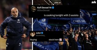 “Cooking tonight with 3 assists”, “Love it” - Chelsea fans thrilled as attacker gets named in starting line-up for first time as Blues face Brentford