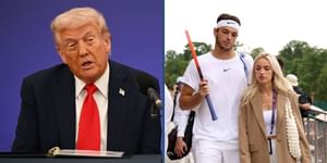 "Always a hater" - Taylor Fritz's girlfriend Morgan reposts image showing her middle finger to Donald Trump, reaffirms her political inclination