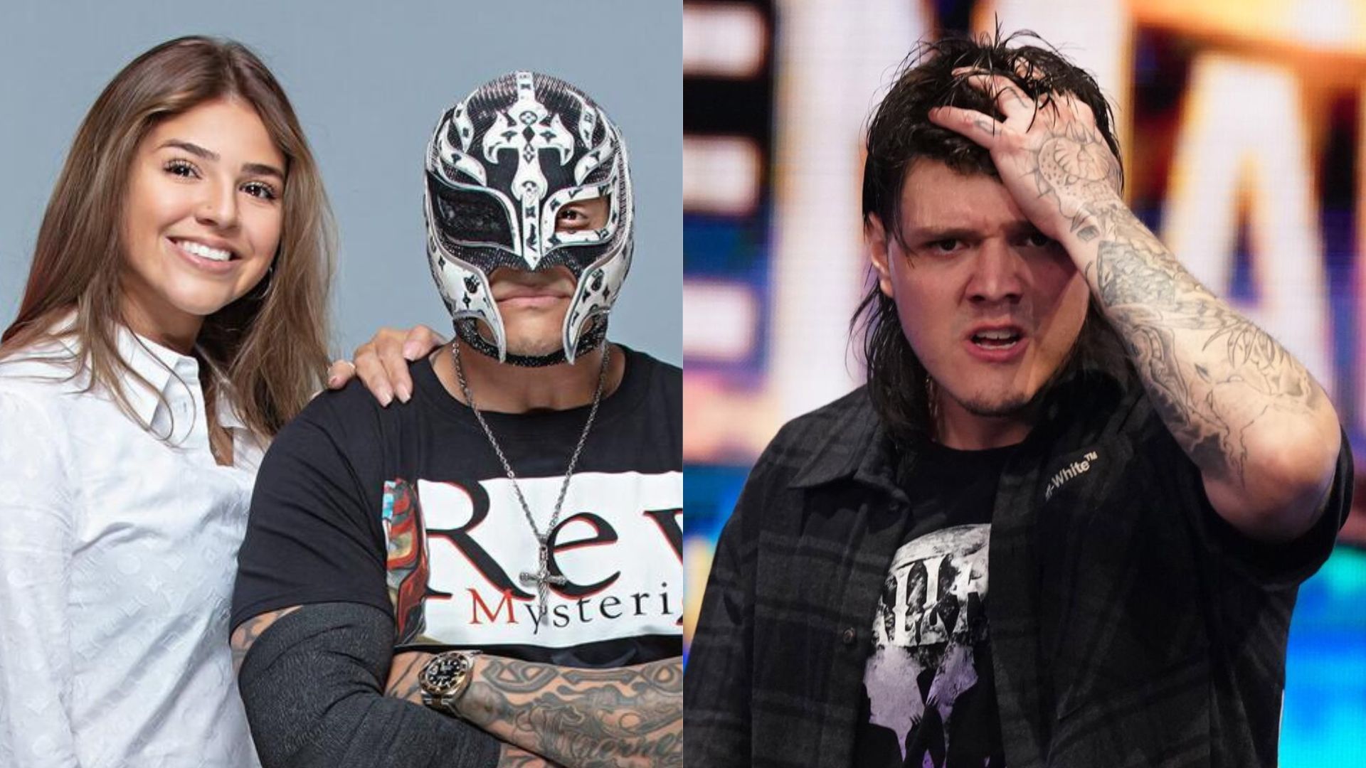 Aalyah, Rey, and Dominik Mysterio! [Images from WWE.com]