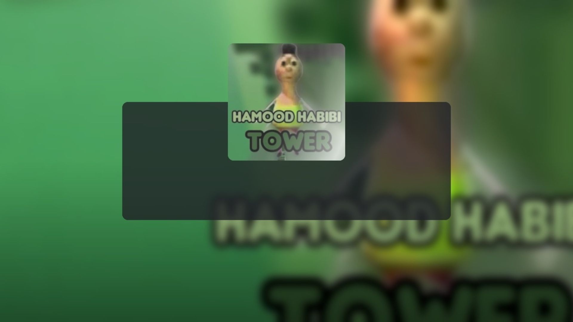 Hamood Habibi Tower game (Image via Roblox)
