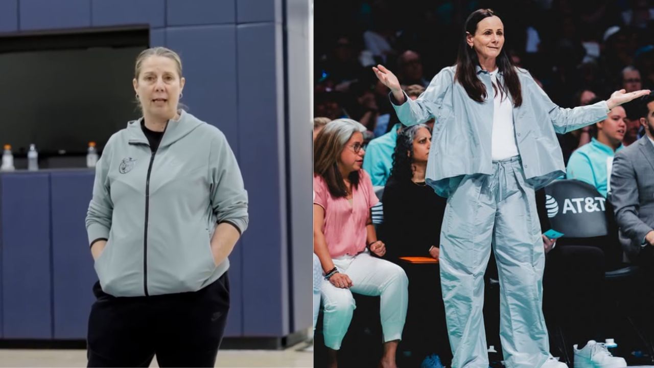 &quot;I was just gifted a championship level coach&quot; - Lynx coach tips Sandy Brondello to coach for WNBA expansion team following NY Liberty firing. [photo: @nyliberty/IG, @minnesotalynx/IG]