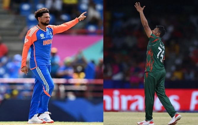 Kuldeep Yadav vs Shakib Al Hasan - comparing their stats after 42 T20Is