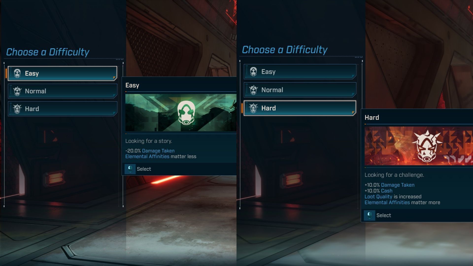 Hard mode rewards you with extra loot and cash (Image via 2K)