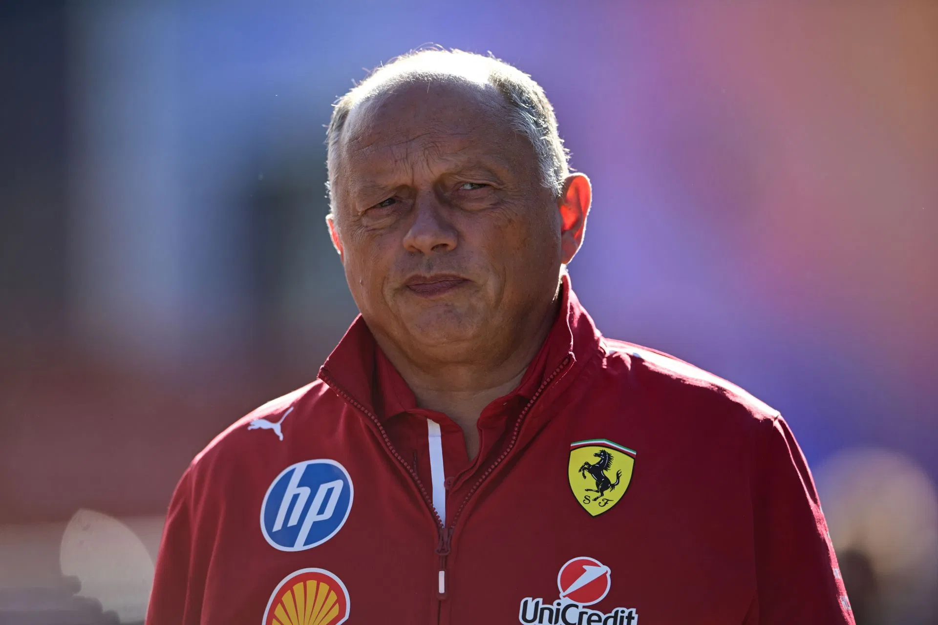 Ferrari&#039;s team principal, Fred Vasseur, at the F1 Grand Prix of the Netherlands - Practice - Source: Getty