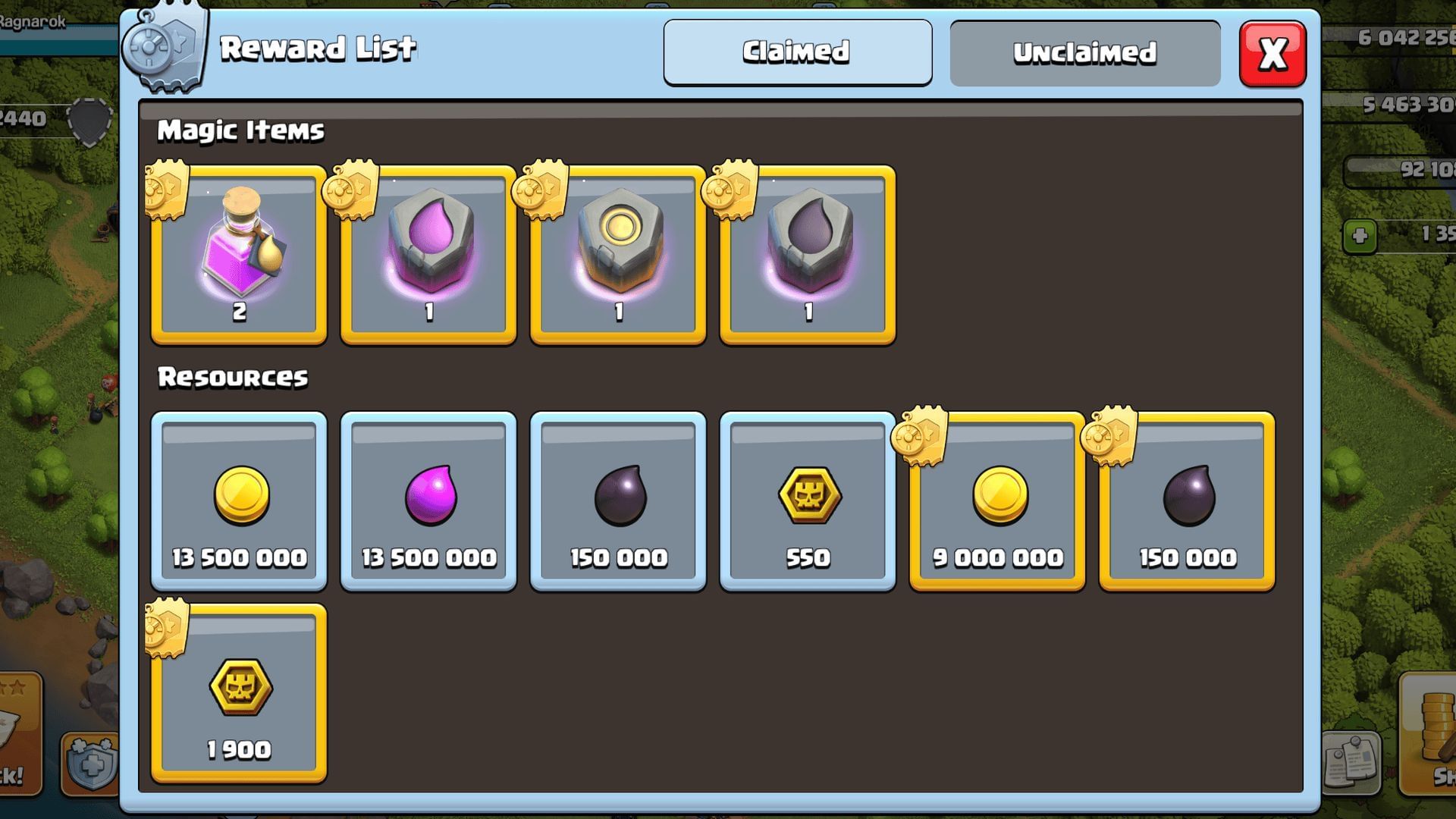 Here are the rewards offered in the Mini Spotlight event (Image via Supercell)