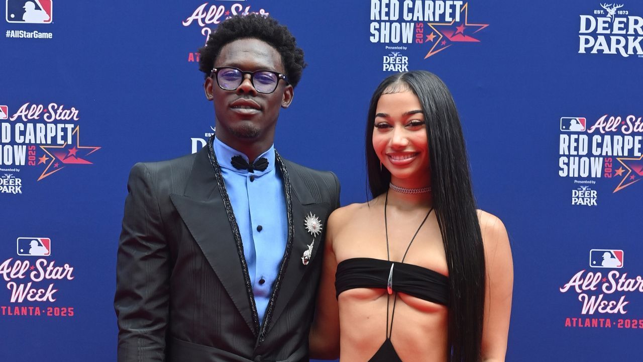 Jazz Chisholm Jr.&rsquo;s girlfriend Olivia Brown shares sneak peek of street-style self-portrait on canvas. Credit: GETTY