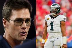 "Not controversial at all": Tom Brady takes dig at Eagles' Tush-Push play 4 days after calling out referees for missed penalty during Chiefs game