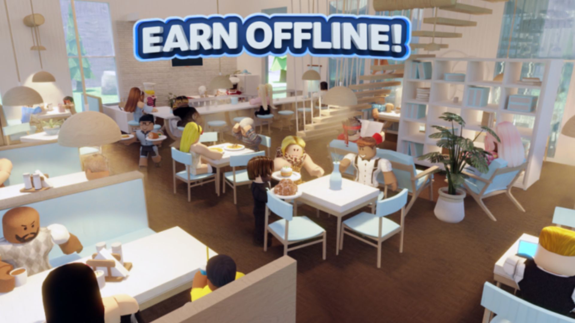 Grow your franchise to earn money quickly (Image via Roblox)
