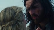 A close-up of Jacob Elordi as Heathcliff alongside Margot Robbie’s Catherine in Wuthering Heights. (Image via YouTube/Warner Bros)