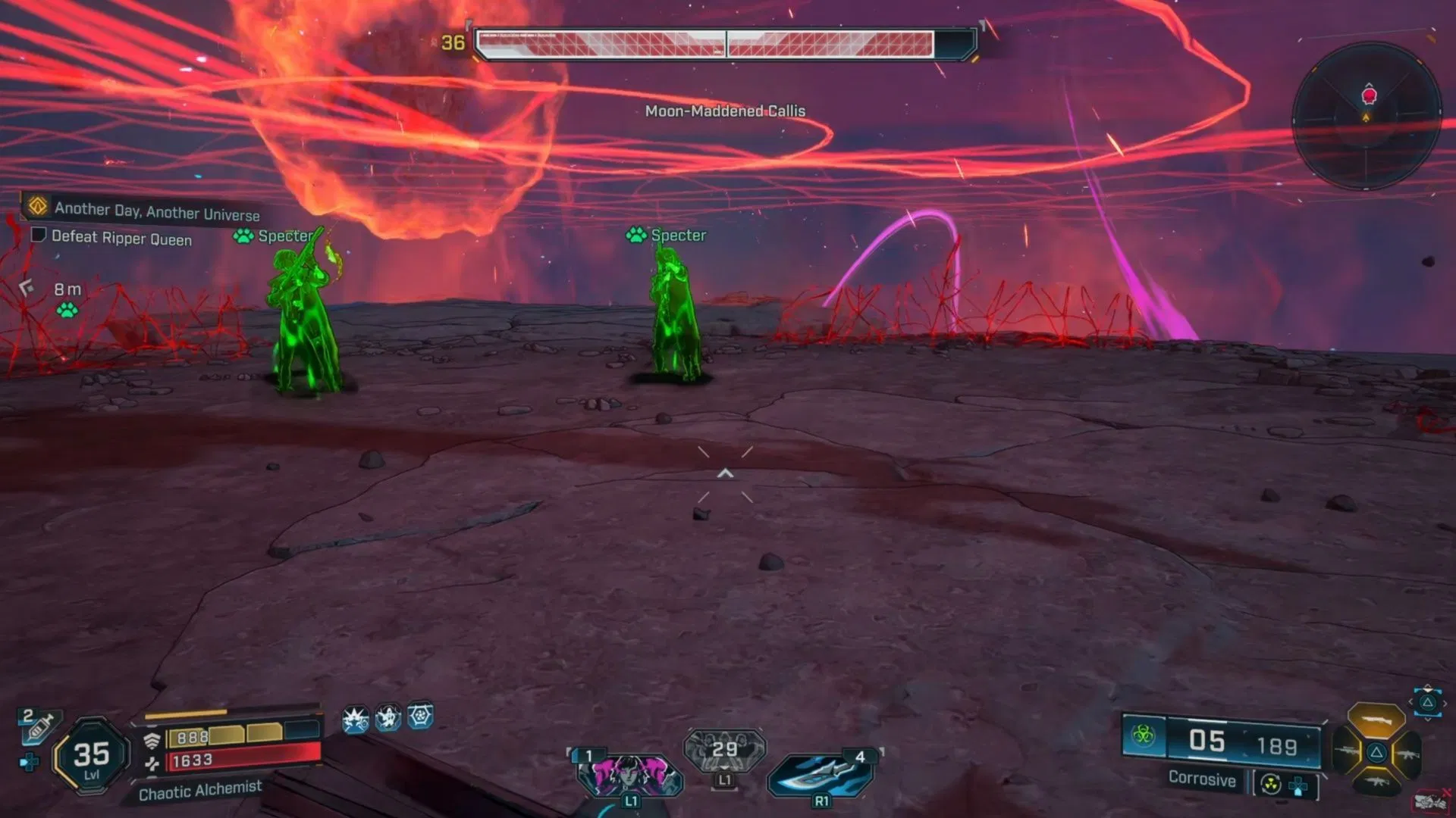 The Ripper Queen&#039;s rematch is harder than the original in Borderlands 4, that&#039;s for sure (Image via 2K Games)